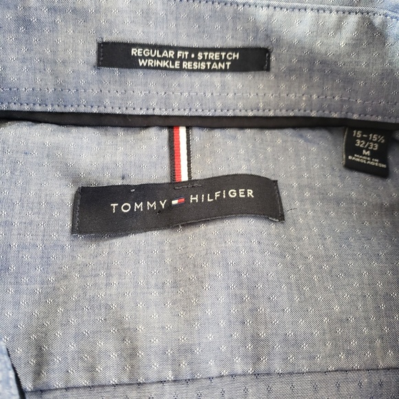 Tommy Hilfiger Casual Long Sleeve Button Up Shirt - Picture 2 of 4